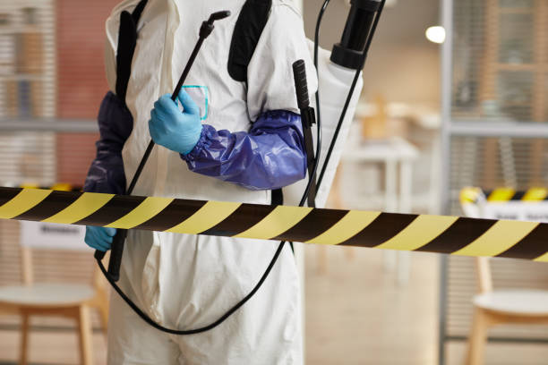 Professional Blood Cleanup technician working in O'Fallon, IL